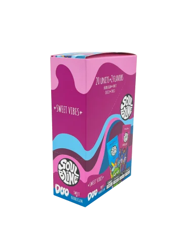 SOULBLIME HEMP WRAPS DUO SWEET VIBES 20 UDS