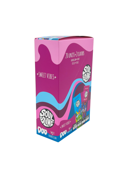 SOULBLIME HEMP WRAPS DUO SWEET VIBES 20 UDS