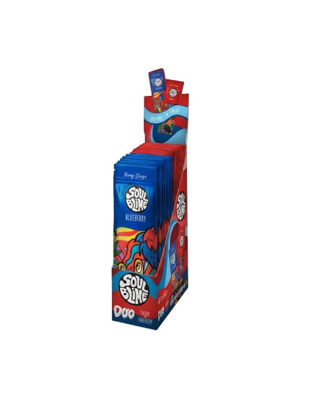 SOULBLIME HEMP WRAPS DUO BERRY CRUSH 20 UDS
