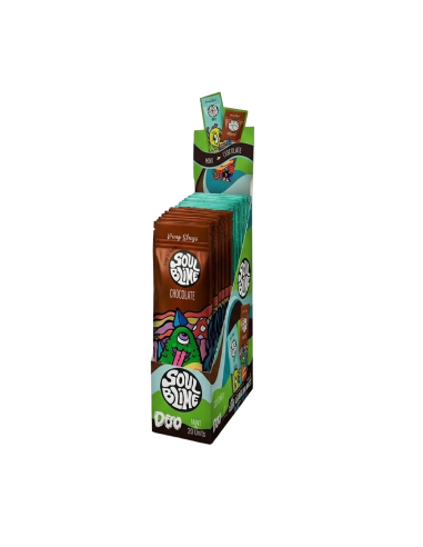 SOULBLIME HEMP WRAPS DUO CHOCOMINT 20 UDS
