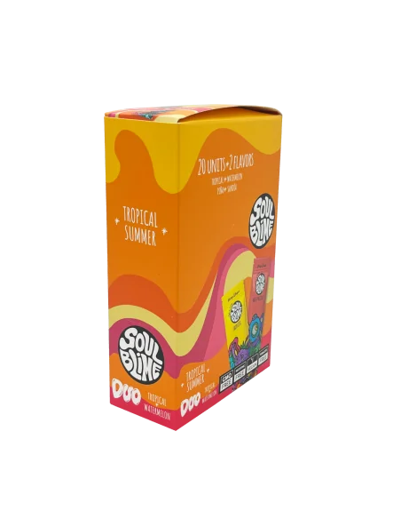 SOULBLIME HEMP WRAPS DUO TROPICAL 20 UDS