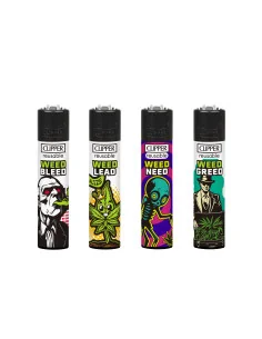 ENCENDEDOR CLIPPER WEED RHYME 24 UDS