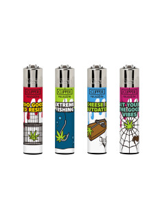 ENCENDEDOR CLIPPER GREEN BAIT 24 UDS