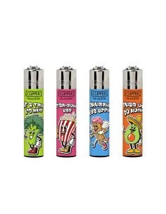 ENCENDEDOR CLIPPER LOL FOOD 24 UDS