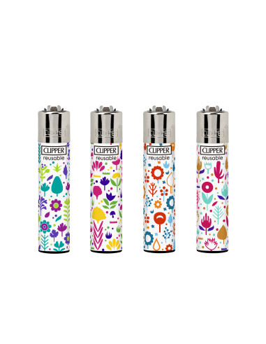 ENCENDEDOR CLIPPER SPRING PRINT  24 UDS