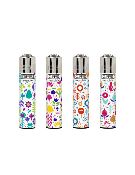 ENCENDEDOR CLIPPER SPRING PRINT  24 UDS