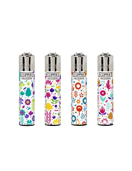 ENCENDEDOR CLIPPER SPRING PRINT 24 UDS