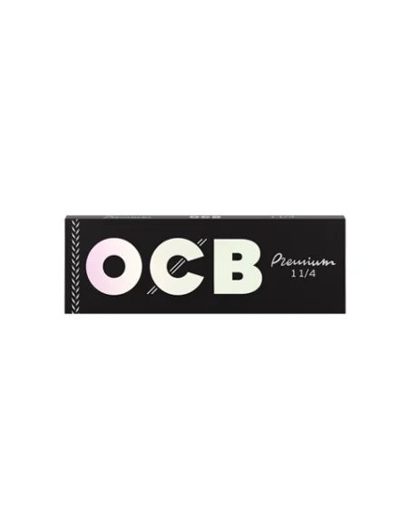 PAPELILLOS OCB NEGRO PREMIUM 1 1/4 25 UDS
