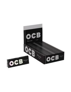 PAPELILLOS OCB NEGRO PREMIUM 1 1/4 25 UDS