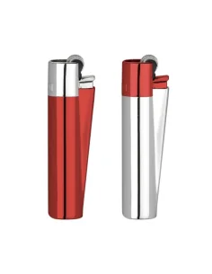 ENCENDEDOR CLIPPER METÁLICO SILVER DEVIL 1UDS 2