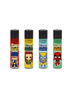 ENCENDEDOR CLIPPER SUPER POCKETS 4 24 UDS