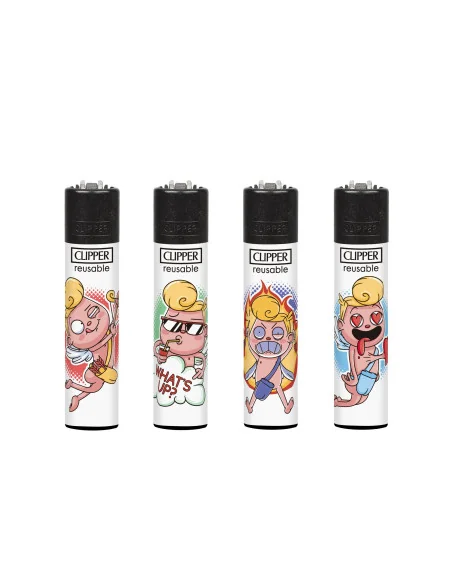 ENCENDEDOR CLIPPER FUNNY CUPID 24 UDS