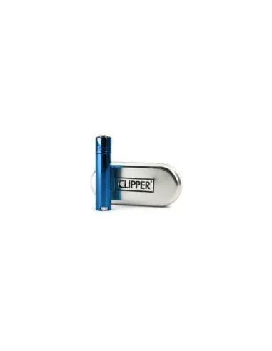 ENCENDEDOR CLIPPER METÁLICO DEEP BLUE 12 UDS