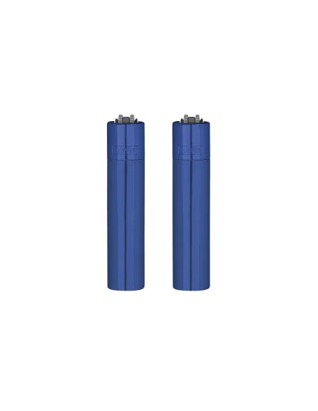 ENCENDEDOR CLIPPER METÁLICO DEEP BLUE 12 UDS