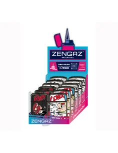 ENCENDEDOR ZENGAZ ZL12 JET FLAME DISENO CONDORITO 12 UDS