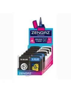 ENCENDEDOR ZENGAZ ZL12 JET FLAME DISENO THE BULLDOG 12 UDS