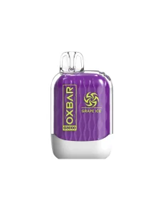 VAPORIZADOR OXBAR 8000 ZERO NIC GRAPE ICE 2