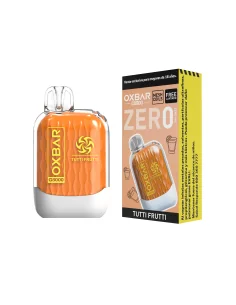 VAPORIZADOR OXBAR 8000 ZERO NIC TUTTI FRUTTI