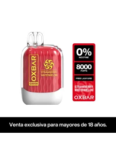 VAPORIZADOR OXBAR 8000 ZERO NIC STRAWBERRY WATERMELON 2