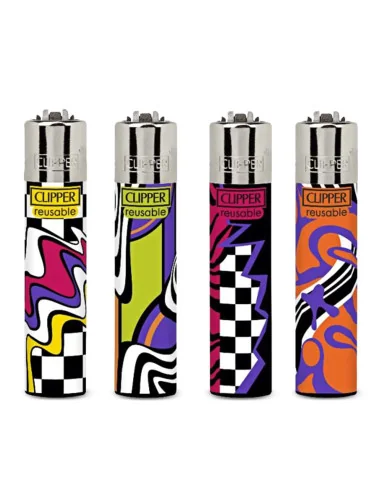 ENCENDEDOR CLIPPER PSYCHEDELIC PATTERN S 24 UDS