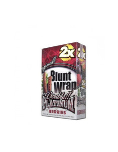 BLUNT WRAP PLATINUM X2 BERRIES 25 UDS