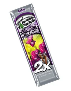 BLUNT WRAP PLATINUM X2 GRAPE 25 UDS 2