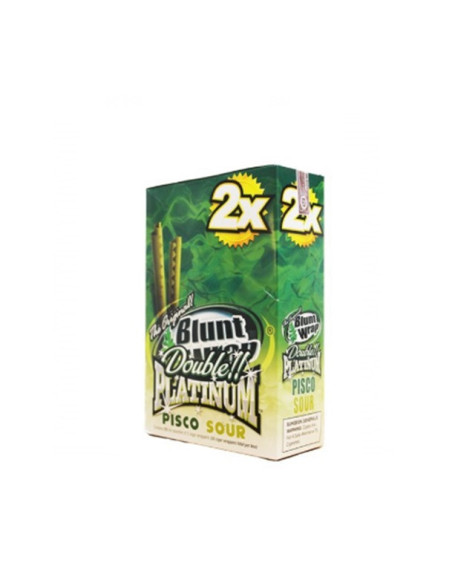 BLUNT WRAP PLATINUM X2 PISCO SOUR 25 UDS