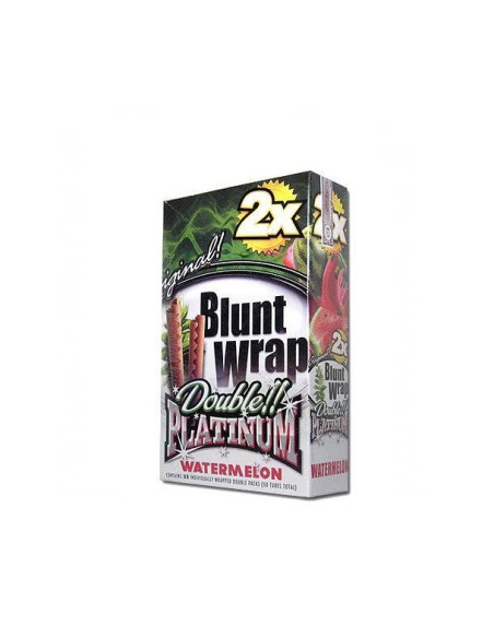 BLUNT WRAP PLATINUM X2 WATERMELON 25 UDS
