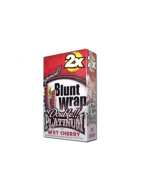 BLUNT WRAP PLATINUM X2 WET CHERRY 25 UDS