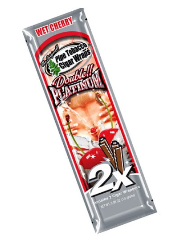 BLUNT WRAP PLATINUM X2 WET CHERRY 25 UDS