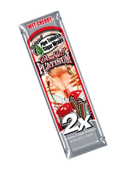 BLUNT WRAP PLATINUM X2 WET CHERRY 25 UDS