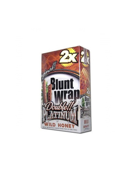 BLUNT WRAP PLATINUM X2 WILD HONEY 25 UDS