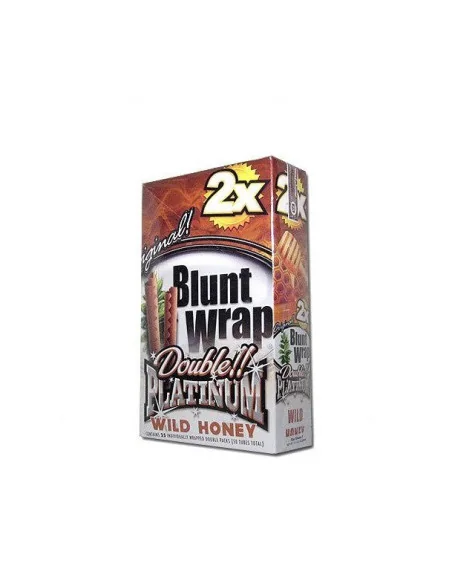BLUNT WRAP PLATINUM X2 WILD HONEY 25 UDS
