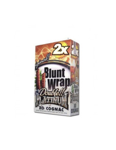 BLUNT WRAP PLATINUM X2 XO COGNAC 25 UDS