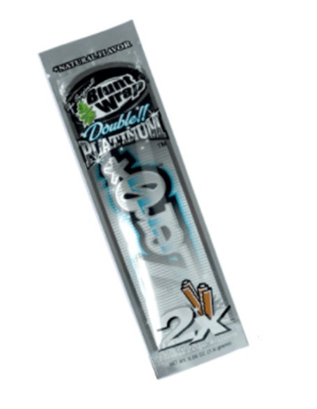 BLUNT WRAP PLATINUM X2 ZERO 25 UDS