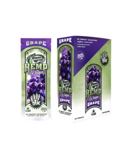 BLUNT WRAP HEMP X4 GRAPE 15 UDS