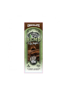 BLUNT WRAP HEMP X4 CHOCOLATE 15 UDS 2
