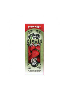 BLUNT WRAP HEMP X4 STRAWBERRY 15 UDS 2