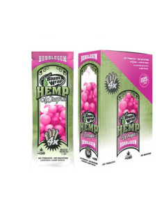 BLUNT WRAP HEMP X4 BUBBLEGUM 15 UDS