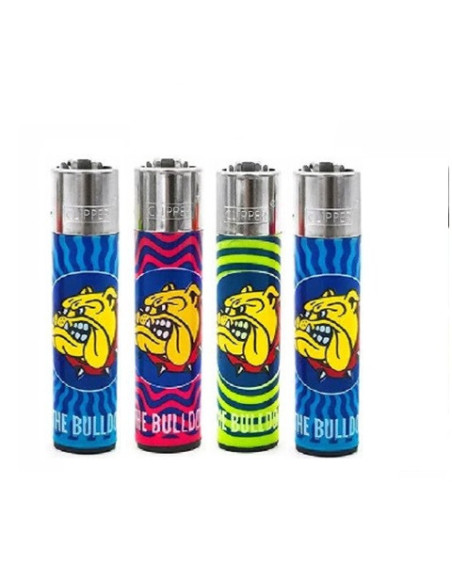 ENCENDEDOR CLIPPER THE BULLDOG COLORES 24 UDS