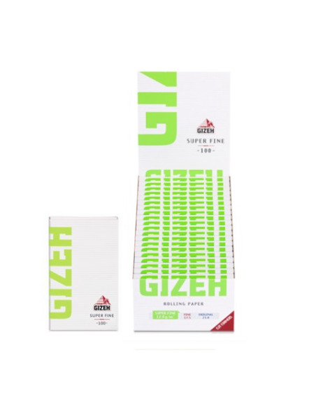 PAPELILLOS GIZEH VERDE DOBLE MAGNET N1 20 UDS