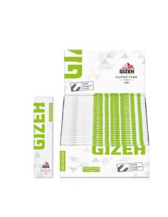 PAPELILLOS GIZEH KING SIZE VERDE MAGNET 50 UDS