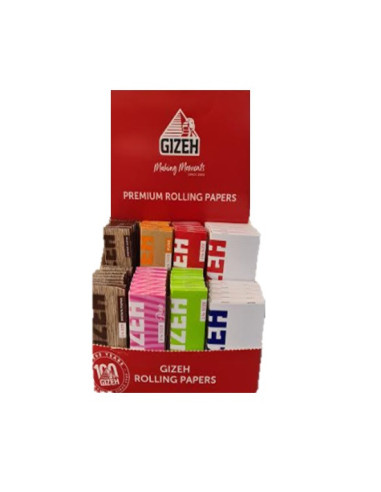 GIZEH COUNTER DISPLAY MIX 1 1/4 MIX DE 52...