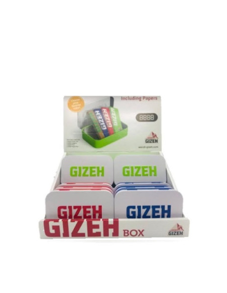 DISPLAY CAJITAS METALICA MULTIUSO 10 UDS CON 4 PAPELES N1