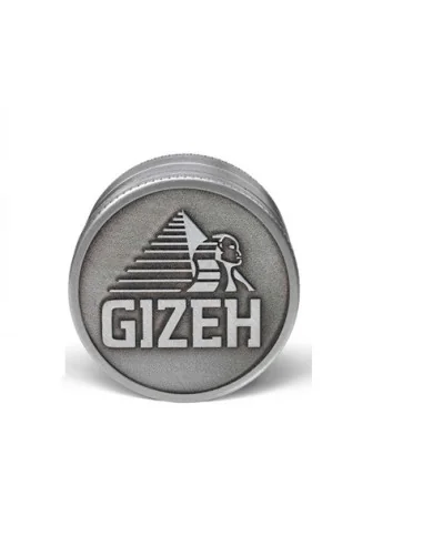 GRINDER GIZEH SILVER METALICO 4 PARTES 50 MM 1 UDS