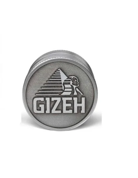 GRINDER GIZEH SILVER METALICO 4 PARTES 50 MM 1 UDS
