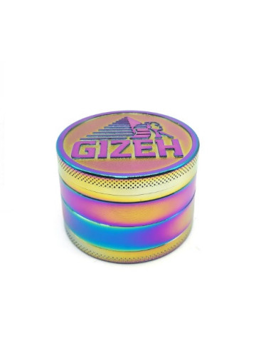 GRINDER GIZEH TORNASOL METALICO 4 PARTES 50 MM 1 UDS