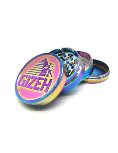 GRINDER GIZEH TORNASOL METALICO 4 PARTES 60 MM...