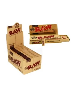 PAPELILLOS RAW CONNOISSEUR + TIPS PREENROLADOS 24 UDS