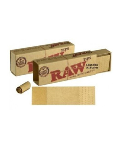 TIPS RAW DE CARTON PREPICADOS Y CON GOMA 24 UDS